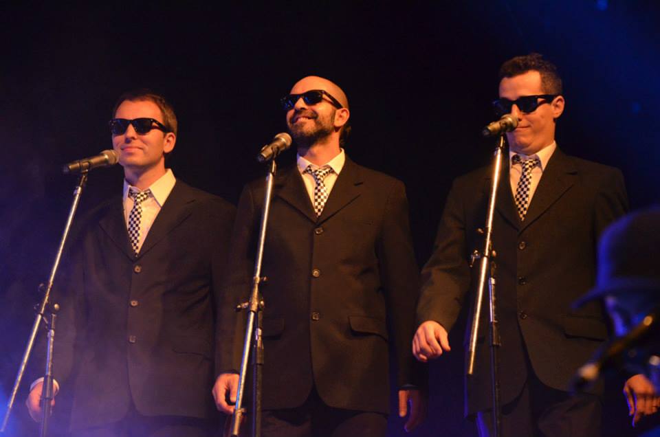 Performing with "Los Hamptons" in Buenos Aires, Argentina